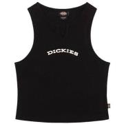 Top Dickies V NECK TOP DK0A8677BLK1-BLACK