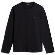 T-Shirt Lange Mouw Napapijri SALIS LS - NP0A4HN7-0411 BLACK