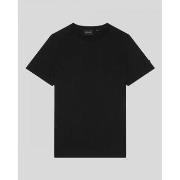 T-shirt Lyle &amp; Scott TS2255TON SUPERFINE-Z865 JET BLACK