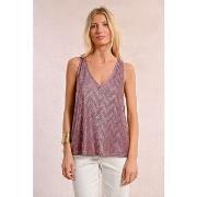 Onderhemden Molly Bracken TW131DE-DARK PINK