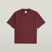 T-shirt Korte Mouw G-Star Raw D26860-C756 WASHED BOXY-H808 PORT RED SM...