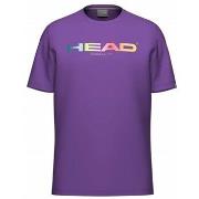T-shirt Korte Mouw Head Rainbow