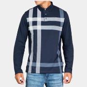 Polo Shirt Lange Mouw Barbour Blaine tailored ls polo shirt