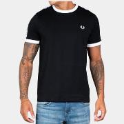 T-shirt Korte Mouw Fred Perry Taped ringer t-shirt