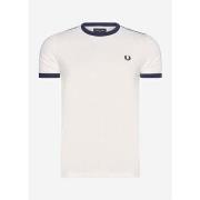 T-shirt Korte Mouw Fred Perry Taped ringer t-shirt
