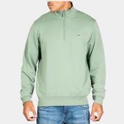 Trui Lacoste High neck zip up fleece sweatshirt