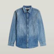 Overhemd Lange Mouw G-Star Raw D27681-D252-H954 FADED BLUE KYANITE