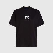 T-shirt Korte Mouw Karl Lagerfeld KLJ SLIM SS K LOGO TEE