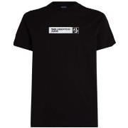 T-shirt Korte Mouw Karl Lagerfeld SLIM GRAPHIC TEE