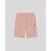Korte Broek Lyle &amp; Scott ML414VOGT PLAIN SWEATSHORT-Y121 BARLEY