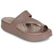 Teenslippers Crocs GETAWAY PLATFORM TOE LOOP