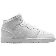 Sneakers Nike 1 Mid Triple White (2023) (GS)