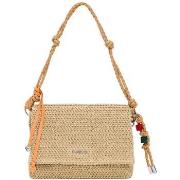 Schoudertas Desigual BAG_HALF LOGO RAFFIA VE 26SAXO03