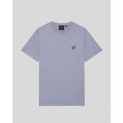 T-shirt Lyle &amp; Scott TS400VOG PLAIN-Y128 BUBBLE BLUE