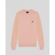 Trui Lyle &amp; Scott KN2136V COTTON CREW-Y120 PINK GRAPEFRUIT