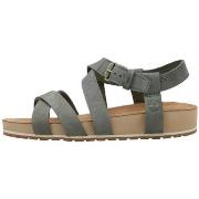 Sandalen Timberland Malibu Waves BACKSTRAP SANDAL DARK GREEN NUBUCK