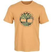 T-shirt Korte Mouw Timberland Tree Logo Lake House Gr