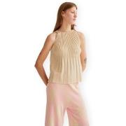 Blouse Compania Fantastica COMPAÑAI FANTÁSTICA Top 10309 - Beige