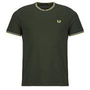 T-shirt Korte Mouw Fred Perry TWIN TIPPED T-SHIRT