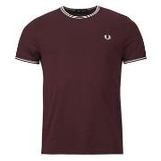 T-shirt Korte Mouw Fred Perry TWIN TIPPED T-SHIRT
