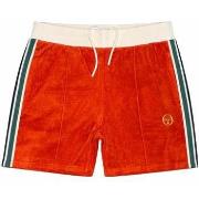 Korte Broek Sergio Tacchini Monte Velour Shorts Rooibos Tea/Gardenia