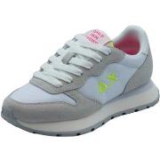 Lage Sneakers Sun68 Z36201 Ally Solid Bianco Fuxia
