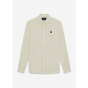Overhemd Lange Mouw Lyle &amp; Scott Long sleeve linen blend shirt