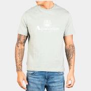 T-shirt Korte Mouw Aquascutum Big logo t-shirt
