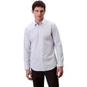 Overhemd Lange Mouw Calvin Klein Jeans Chemises manches longues--H-LV0...