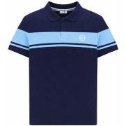 T-shirt Sergio Tacchini Young Line Polo Shirt Maritime Blue/Baltic Sea