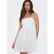 Korte Jurk Only 15367443 TOLUM-BRIGHT WHITE