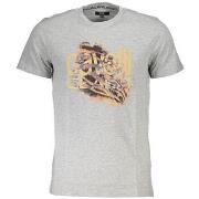 T-shirt Korte Mouw Roberto Cavalli qxt61pjd0600ac21f9grigio04962xl