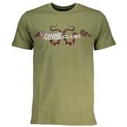 T-shirt Korte Mouw Roberto Cavalli qxt63gjd060ve04050xl