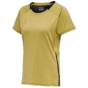 T-shirt Korte Mouw hummel T-shirt Cima XK Jaune