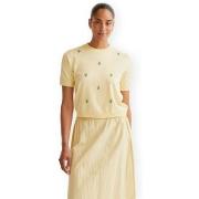 Blouse Compania Fantastica COMPAÑIA FANTÁSTICA Top 10252 - Yellow