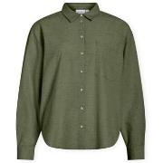 Overhemd Vila Noos Prisilla Loose Shirt - Olivine