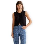 Blouse Compania Fantastica COMPAÑIA FANTÁSTICA Top 10237 - Black