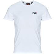 T-shirt Korte Mouw Superdry Essential Contrast Emb Tee
