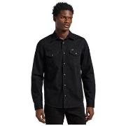 Overhemd Lange Mouw Lee 112363913 REGULAR WESTERN-BLACK