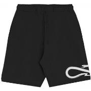 Korte Broek Propaganda PRBR751-01 CARGO SWEATSHORT-EMBROIDERY BLACK