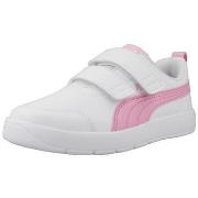Lage Sneakers Puma Chaussures Courtflex V3 V design moderne rose