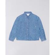 Overhemd Lange Mouw Edwin I036464.01.47 WORKMAN SHIRT-LIGHT STONE WASH