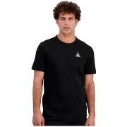 T-shirt Korte Mouw Le Coq Sportif T-shirt Essentiel N1 noir