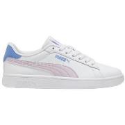 Lage Sneakers Puma Baskets Smash 3.0 Blanc Enfants