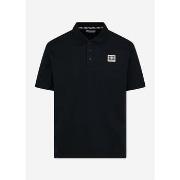 T-shirt Aquascutum Stretch piqué badge polo