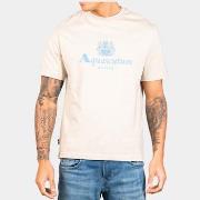 T-shirt Korte Mouw Aquascutum Big logo t-shirt