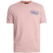 T-shirt Korte Mouw Napapijri Elior T-shirt met grafische print op de r...