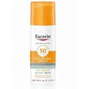 Zonverzorging Eucerin Getinte Gel-Crème Oliecontrole Droge Touch SPF50...