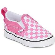Instappers Vans Slip-On V COLOR THEORY CHECKERBOARD Pink Fizz
