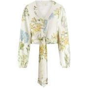 Overhemd Guess Ls Shirley Linen Top